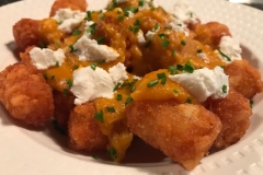 sweety sour pork goat cheese